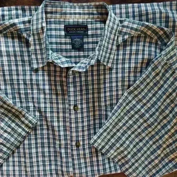 Duck Head mens button down shirt size L - Picture 3 of 4